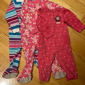 HP| Fleece Onesies Pink Bundle of 3 Size 18 Months